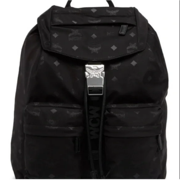 MCM Black Dieter Nylon Backpack-New/Never Used- Unisex MCM Black Nylon Dieter Backpack main image 3